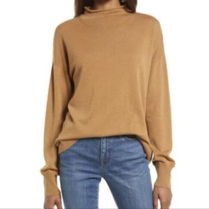 Treasure & Bond Mock Neck Sweater